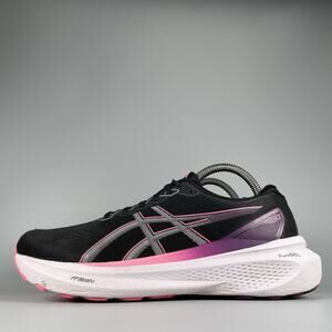 Asics Gel-Kayano 30 Women’s Size 9.5 Black Pink Athletic Running Shoes Sneakers